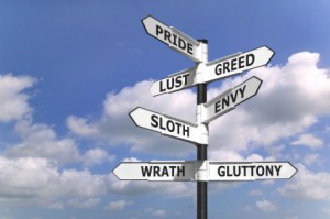 Image of 7 Deadly Sins Signpost