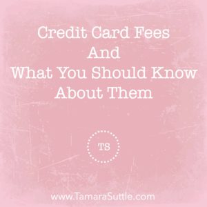 Credit Card Fees & What You Should Know