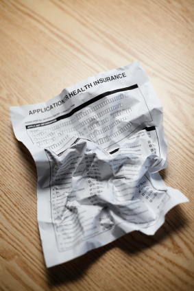 Image of Crumpled Insurance App