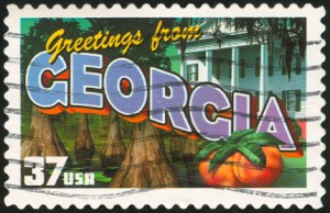 Image of Georgia Postage Stamp