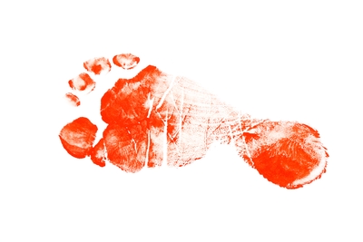 Image of Red Footprint