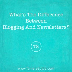 What's the Difference between Blogging and Newsletters