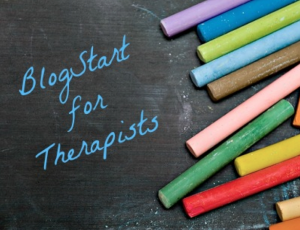 Image of BlogStart for Therapists - blogging, psychotherapists