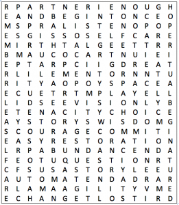 Image of 2014 Word Search