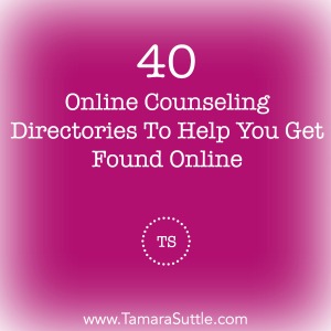 40 Online Counseling Directories